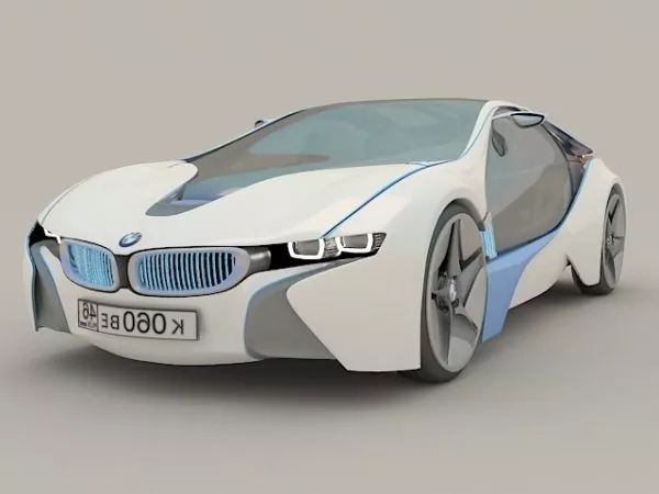 Suv Car Bmw X6 3d model