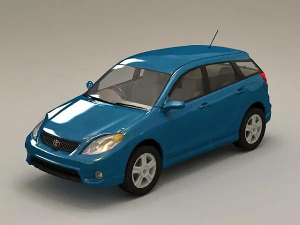 2005 Toyota Matrix 3d model 2005 Toyota Matrix 3d model
