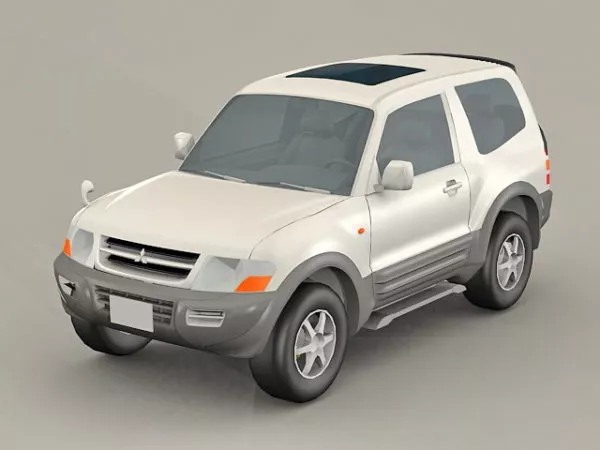Mitsubishi Pajero 3d model Mitsubishi Pajero 3d model
