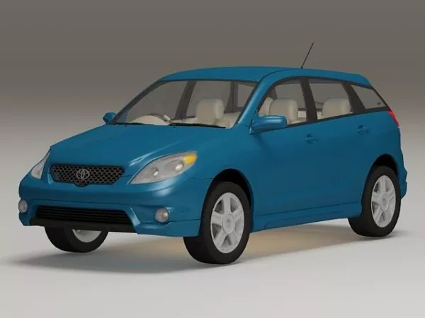 Toyota Matrix Xr 3d model Toyota Matrix Xr 3d model