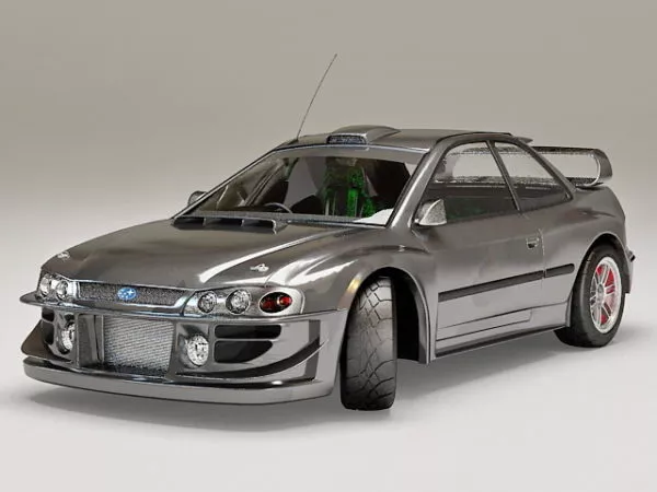 Subaru Impreza Wrx 3d model Subaru Impreza Wrx 3d model