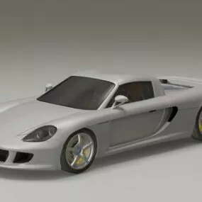 Porsche Carrera Gt Car 3d model