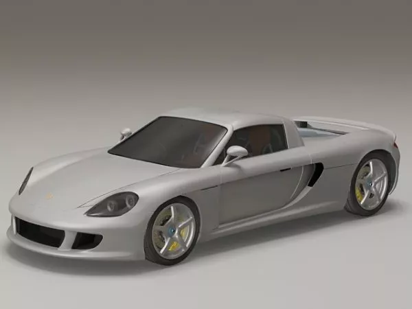 Porsche Carrera Gt Car 3d model Porsche Carrera Gt Car 3d model