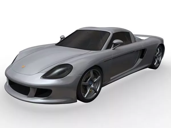 Porsche Carrera Gt 3d model Porsche Carrera Gt 3d model