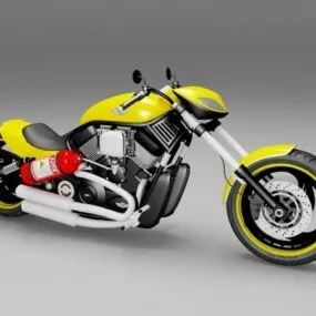 Harley-davidson Sportster Custom 3d model