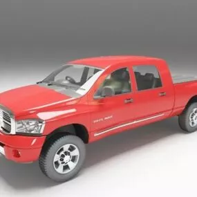 Dodge Ram Pickup Truck 3d model
