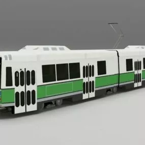 Lrv Trolley Bus 3d model