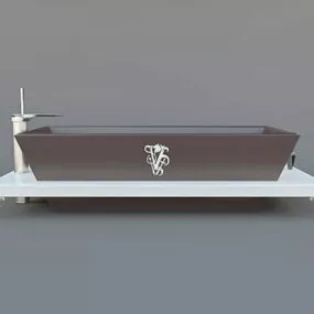 Italian Bathtub 3d model