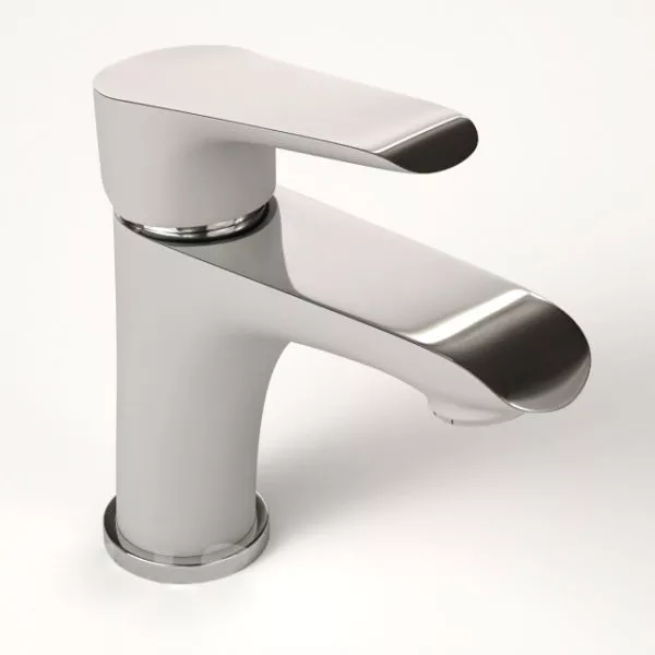 Old Brass Faucet 3d model