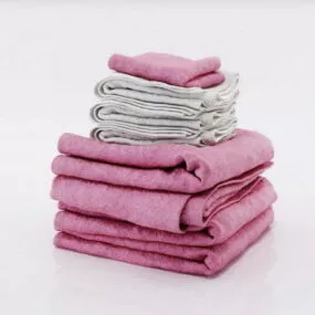Bath Towel Sets 3d model