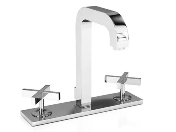 Old Brass Faucet 3d model