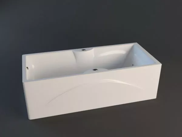 Deep Soaking Tub 3d model Deep Soaking Tub 3d model