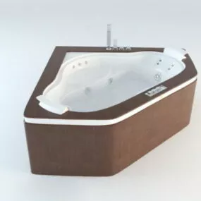 Corner Jacuzzi Tub 3d model