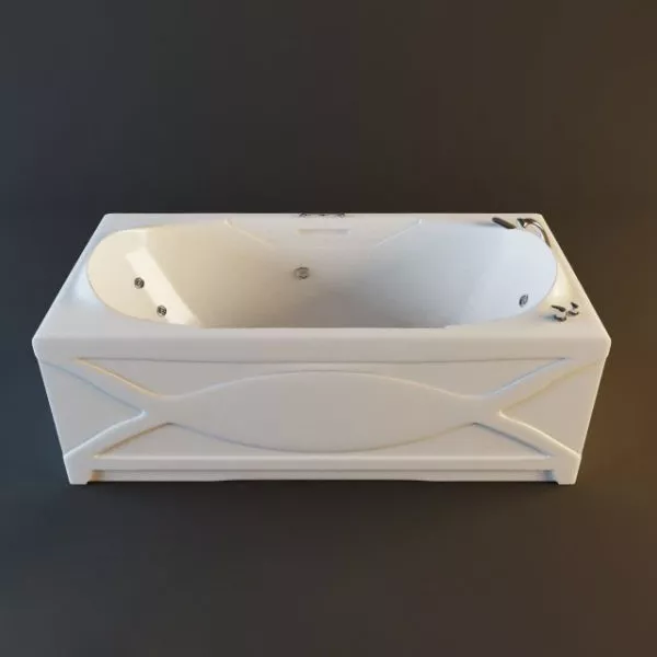 Bathtub Jacuzzi Tub 3d model Bathtub Jacuzzi Tub 3d model