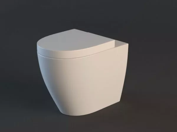 Wall Hung Wc 3d model Wall Hung Wc 3d model