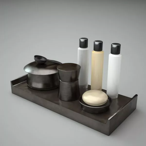 Bathroom Equipment Soap 3d model