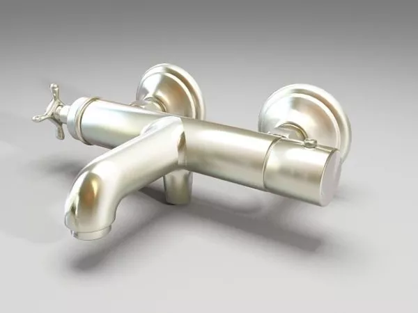 Steel Globe Valve 3d model