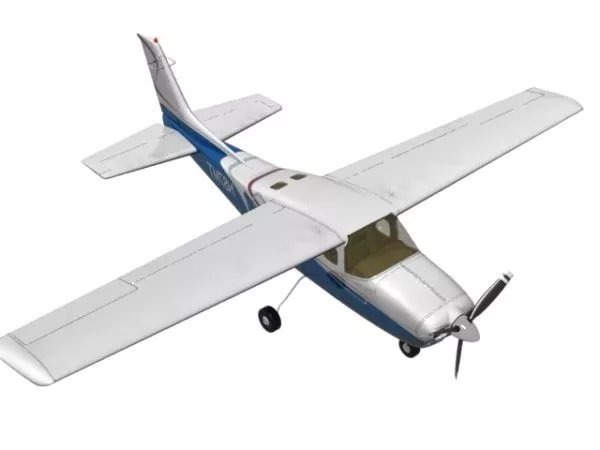 Light Passenger Aircraft 3d model Light Passenger Aircraft 3d model