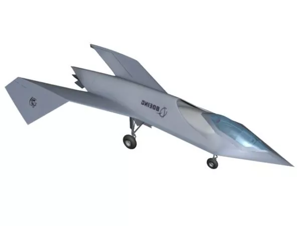 Boeing Concept Aircraft 3d model Boeing Concept Aircraft 3d model