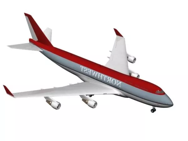 Boeing Airplane 3d model