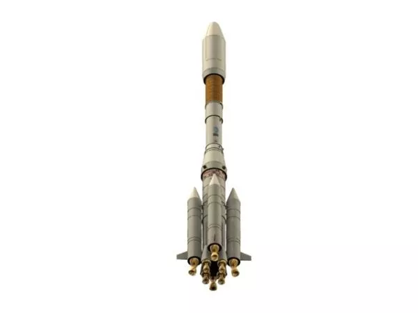 Martian War Futuristic Spaceship Rigged 3d model
