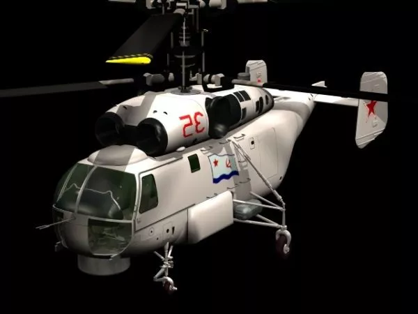 Bell 206 Helicopter 3d model