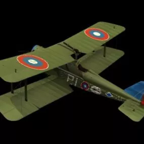 Raf Se.5 Single-seat Fighter 3d model