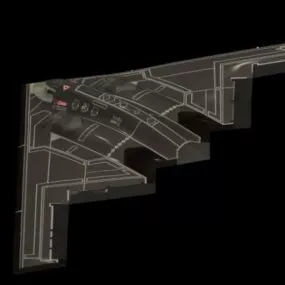Northrop B-2 Stealth Bomber 3d model