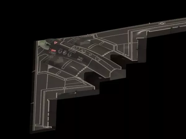 Xb70 Strategic Bomber 3d model