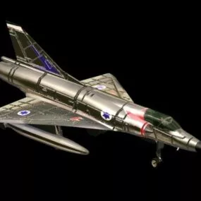 Mirage Iii Interceptor Aircraft 3d model