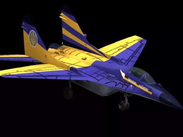 Mig-29 Multirole Fighter 3d model Mig-29 Multirole Fighter 3d model