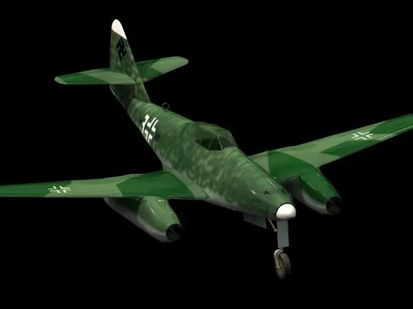 Messerschmitt 262 Fighter Aircraft 3d model Messerschmitt 262 Fighter Aircraft 3d model