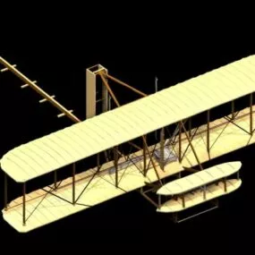 Wright Flyer 3d model