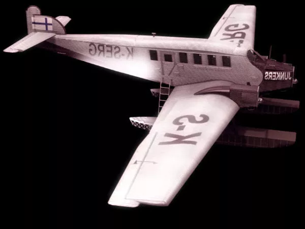 Junkers G 24 Passenger Aircraft 3d model Junkers G 24 Passenger Aircraft 3d model
