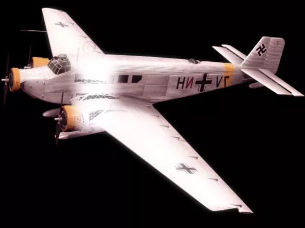 Junkers Ju 52 Transport Aircraft 3d model Junkers Ju 52 Transport Aircraft 3d model