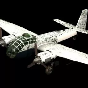 Junkers Ju 188 E-1 Medium Bomber 3d model