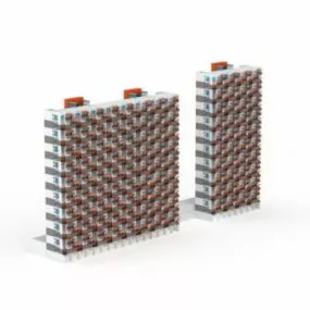Modern Apartment Blocks 3d model