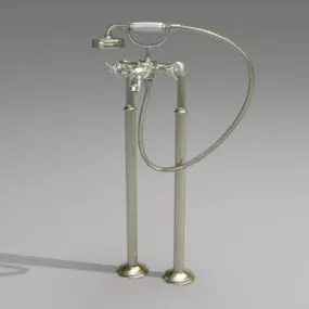 Freestanding Tub Filler Faucet 3d model