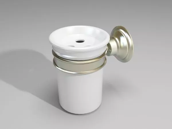 Toothbrush Tumbler Holder 3d model Toothbrush Tumbler Holder 3d model