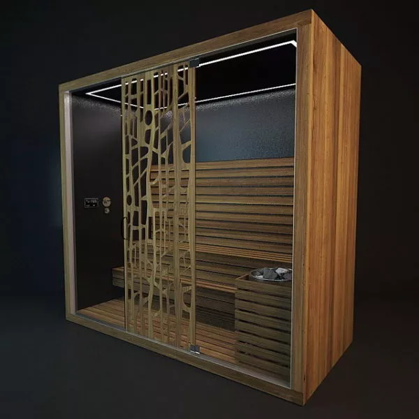 Infrared Sauna Room 3d model Infrared Sauna Room 3d model