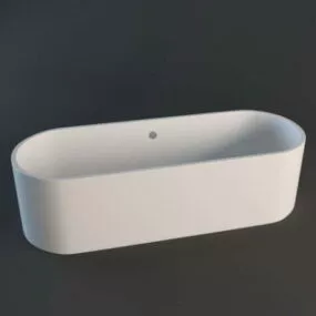 Double Ended Bath Tub 3d model