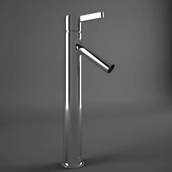 Single Hole Vessel Faucet 3d model Single Hole Vessel Faucet 3d model