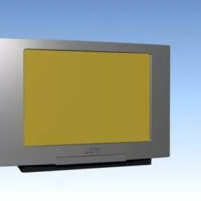 Tcl Flat Screen Tv 3d model