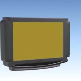 Panasonic Widescreen Tv 3d model