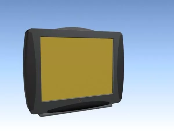 Old Lg Tv 3d model Old Lg Tv 3d model