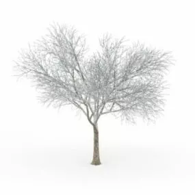 Tree In Snow 3d model