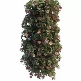 Vine Flower Pergola 3d model
