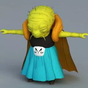 Dragon Ball Babidi 3d model