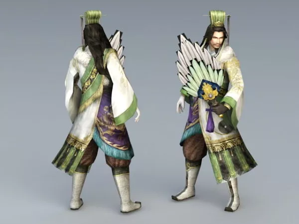 Three Kingdoms Zhuge Liang 3d model Three Kingdoms Zhuge Liang 3d model