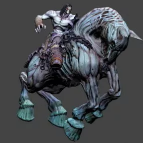 Darksiders 2 Death 3d model